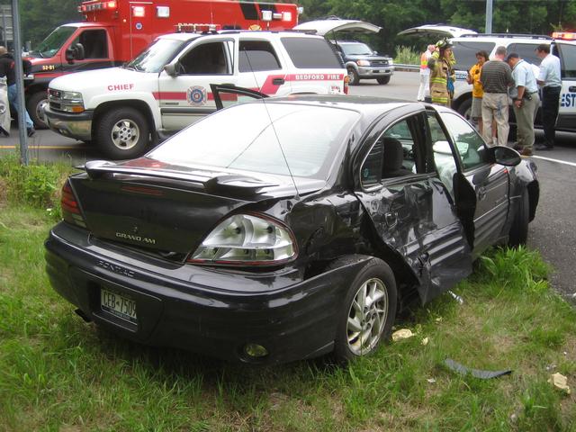 MVA with Injuries - Exit 4 x South Bedford Road - 06/23/08